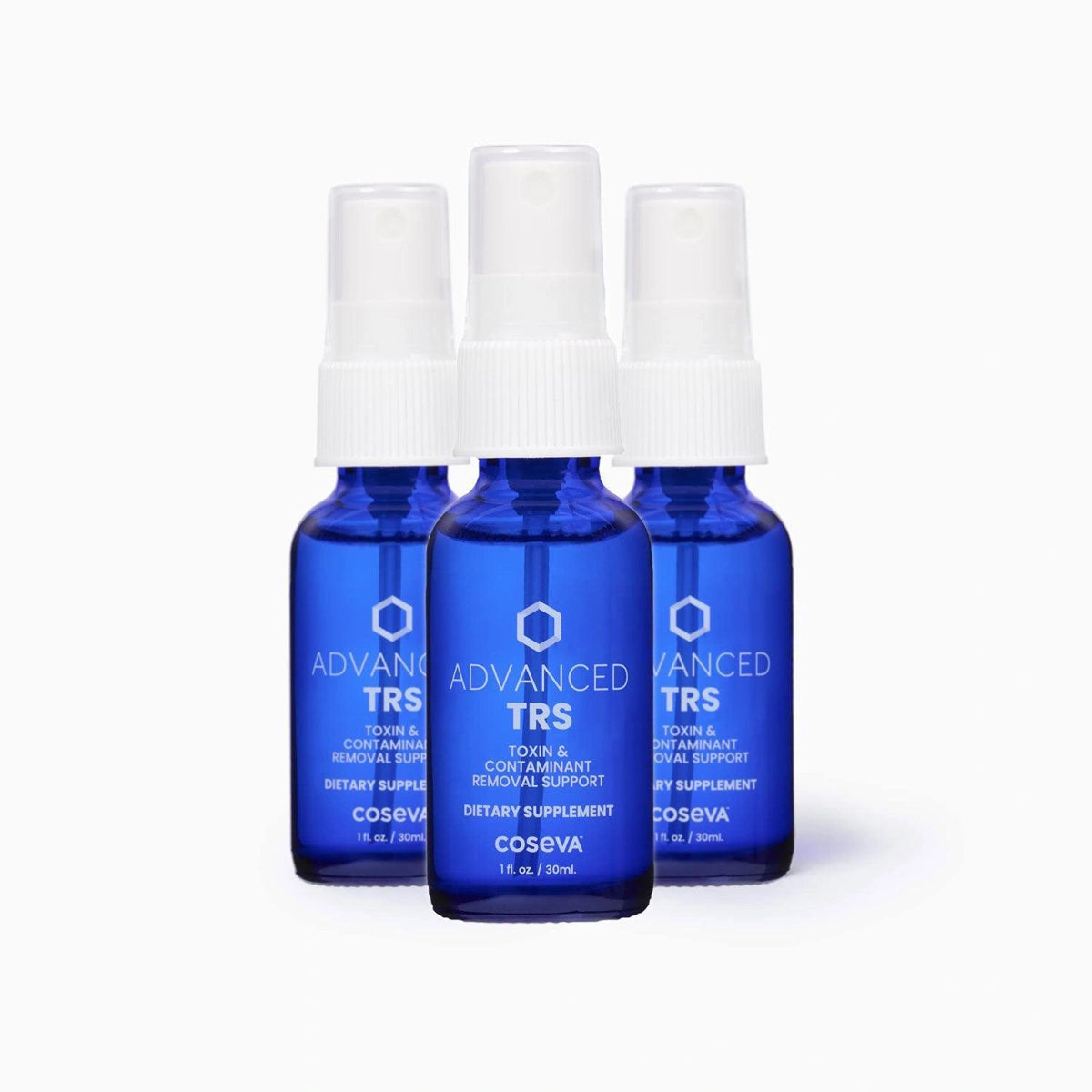 Advanced TRS 3-pack Glass Bottle
