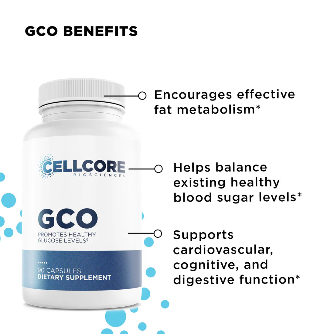 Gco Benefits C.A Support Kit Cellcore TRS Detox