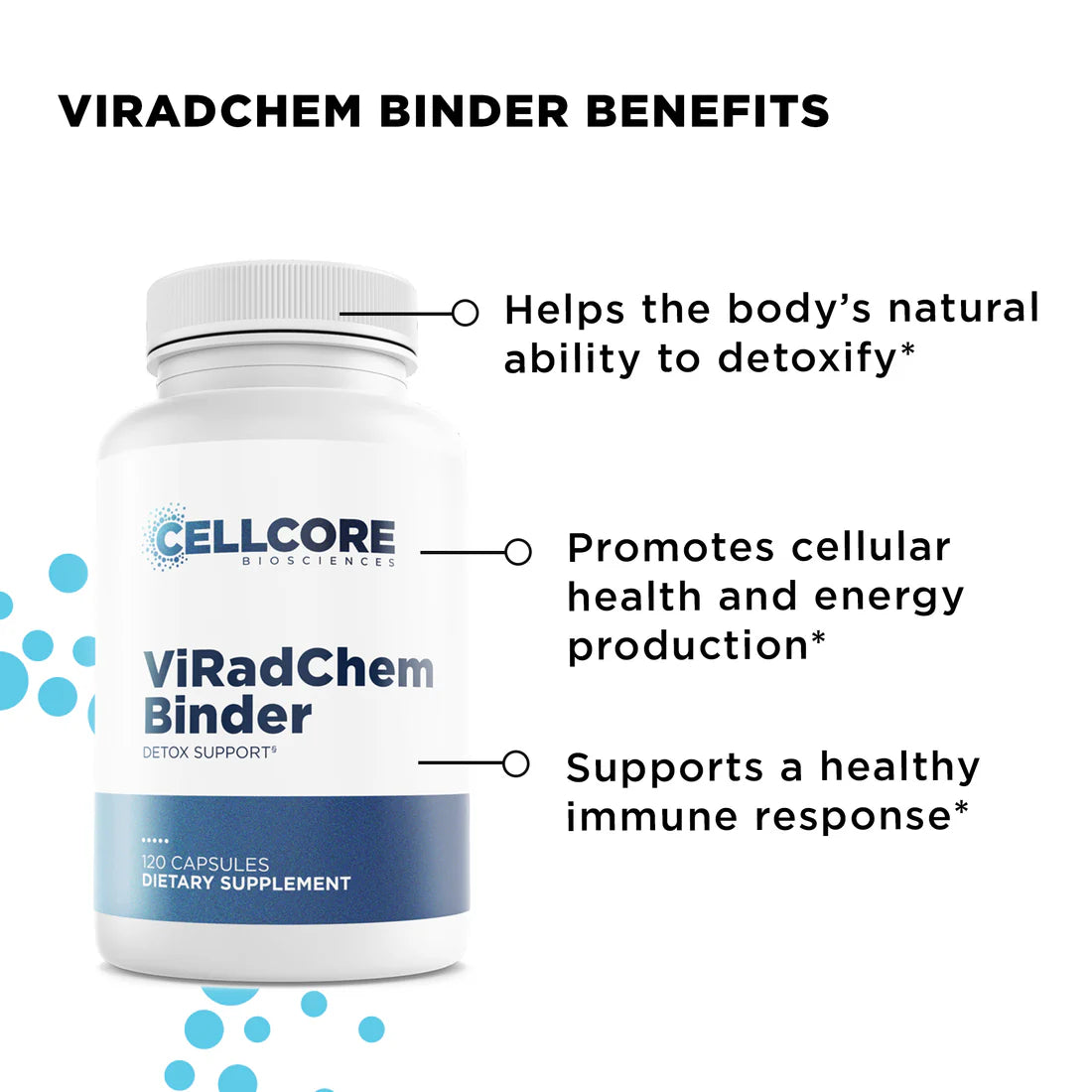Viradchem binder benefits C.A Support Kit Cellcore TRS Detox