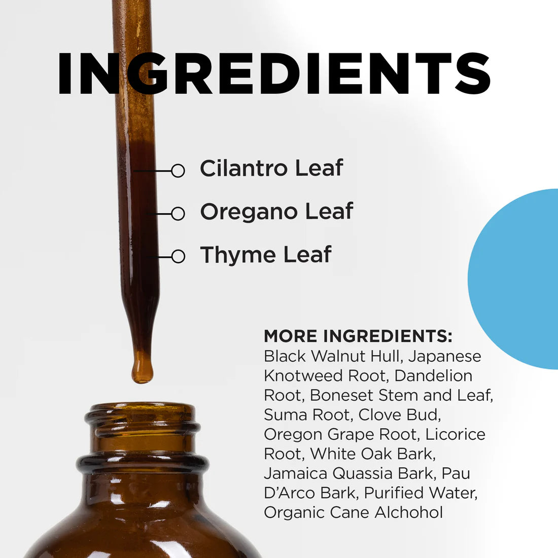 Ingredients IS-BOOST CellCore TRS Detox