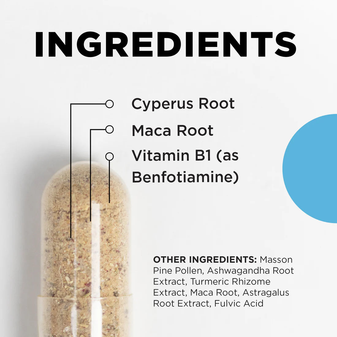 Ingredients S-TRO CellCore TRS Detox