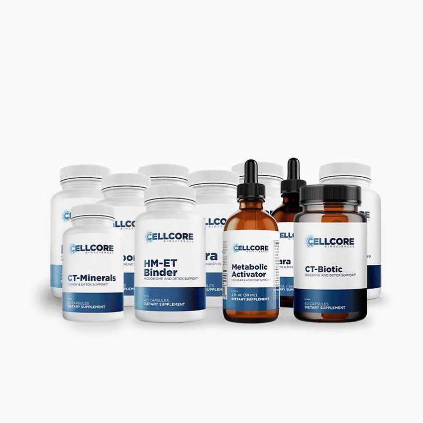 Detox Support Protocol Parasites & heavy metals CELLCORE TRS DETOX