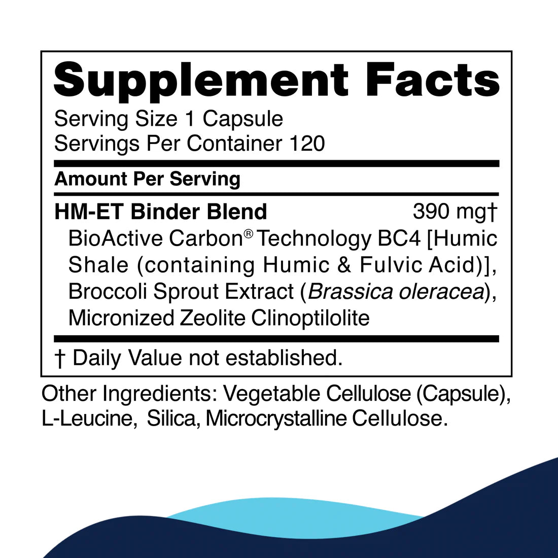 Product Label HM-ET Binder CellCore TRS Detox