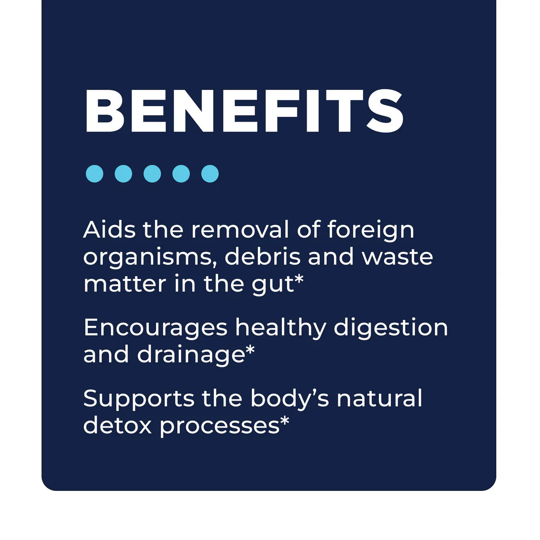 Benefits Para 1 CellCore TRS Detox