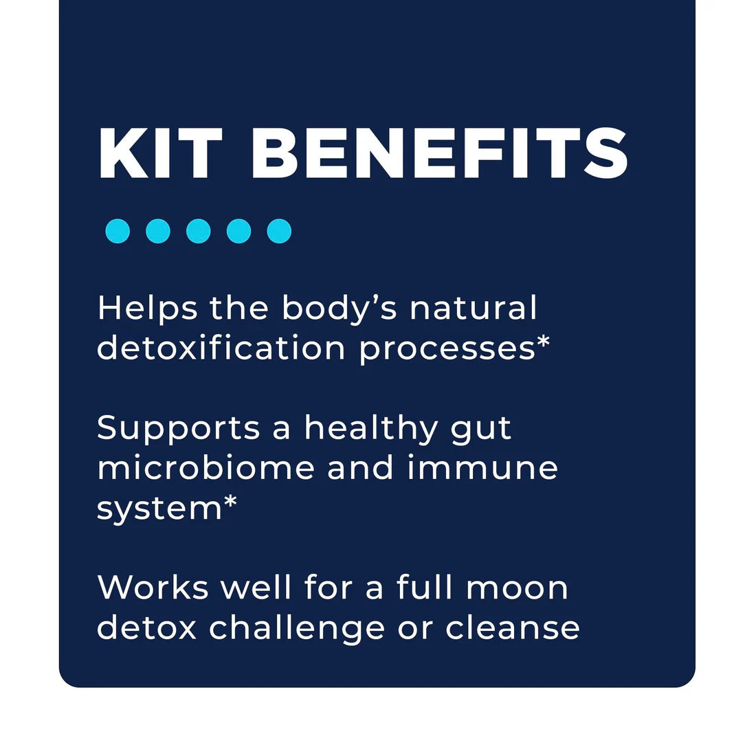 Kit Benefits ParaKit Full Moon Challenge CellCore TRS Detox