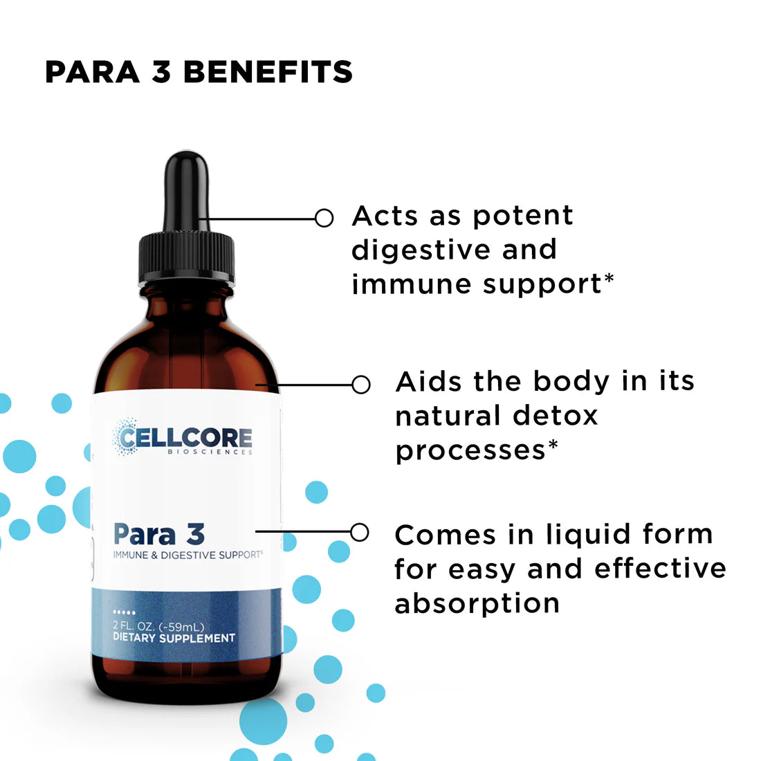 Para 3 Cellcore step 3 foundational protocol TRS Detox