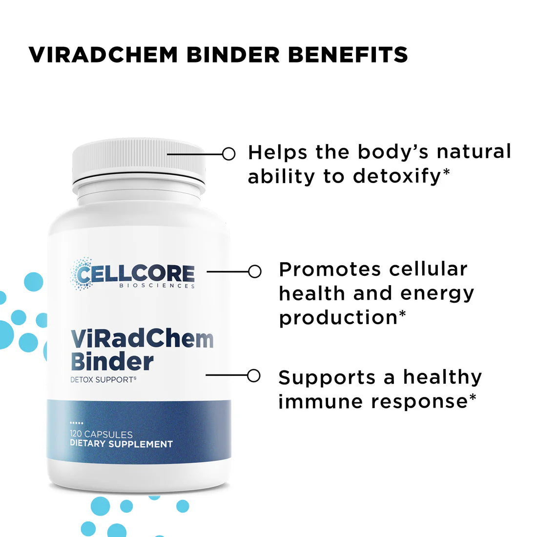 Viradchem binder Cellcore step 3 foundational protocol TRS Detox