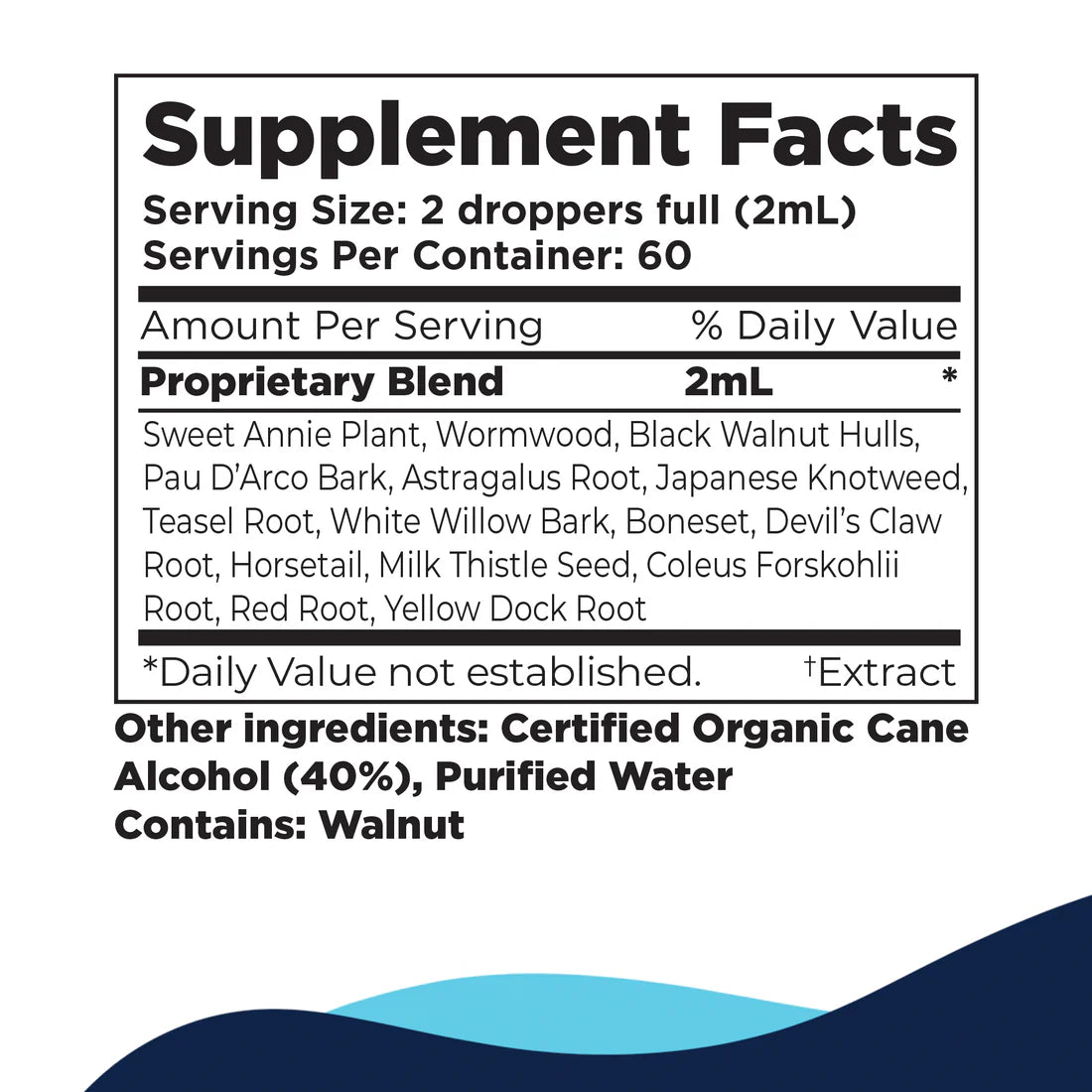 Product Label IS-BAB CellCore TRS Detox