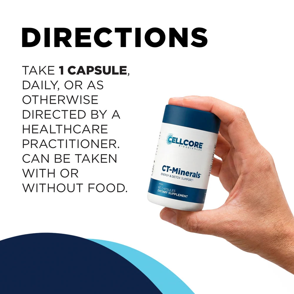 CT-Minerals Directions TRS Detox Cellcore