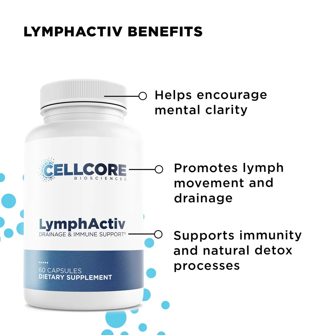 Lymphactiv Benefits Liver Support Kit Cellcore TRS Detox
