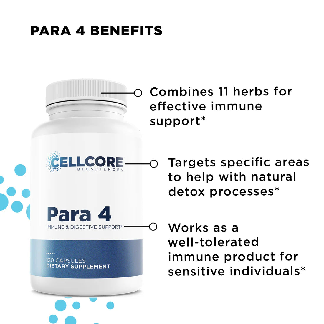 Para 4 Benefits step 4 cellcore foundational protocol trs detox