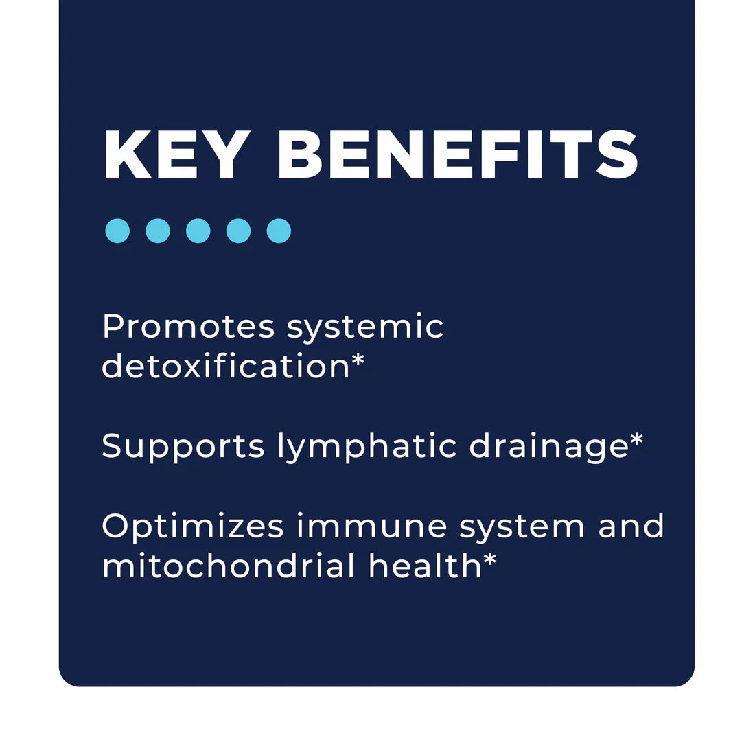 Key Benefits step 4 cellcore foundational protocol trs detox
